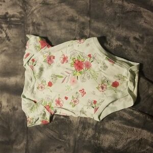 First Impressions Baby Girl's Floral Onesie
